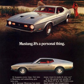 Mustang. It's a personal thing. Mustang. It's a personal thing.
