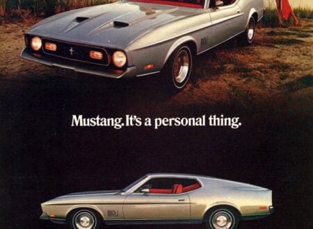 1971 Mustang Mach 1 Ad