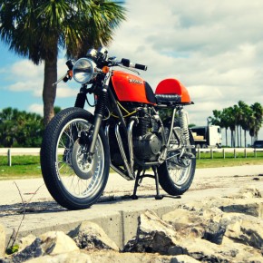 Honda CB550 by Steel Bent Customs Honda CB550 by Steel Bent Customs