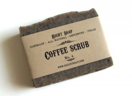 Coffee Scrub Soap by Right Soap