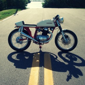 Honda CB200T Cafe Racer by Bare Bone Rides Honda CB200T Cafe Racer by Bare Bone Rides