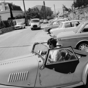 Mick Jagger in a Morgan Mick Jagger in a Morgan