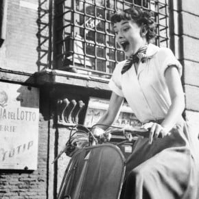 Audrey Hepburn and her Vespa Audrey Hepburn and her Vespa