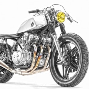 Honda CB750 Stainless by Steel Bent Customs Honda CB750 Stainless by Steel Bent Customs