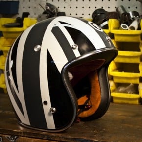 Grey Union Jack Helmet by Torc Helmets Grey Union Jack Helmet by Torc Helmets