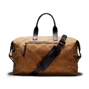 Bedford British Tan Wax Overnight Bag Bedford British Tan Wax Overnight Bag