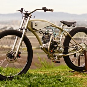 Motorised Bicycle by Wolf Creative Customs Motorised Bicycle by Wolf Creative Customs