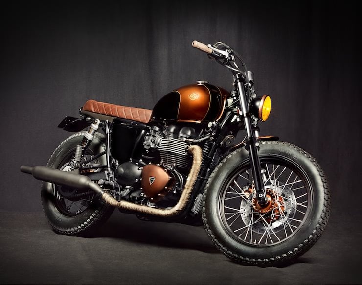 CafÉ Racer 76 Triumph Bonneville Custom By Ton Up Garage