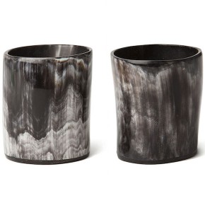 Sir Jack's Ox Horn Whiskey Tumblers Sir Jack's Ox Horn Whiskey Tumblers
