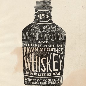 Whiskey Poster by Jon Contino Whiskey Poster by Jon Contino