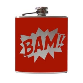 BAM & POW Hip Flasks BAM & POW Hip Flasks