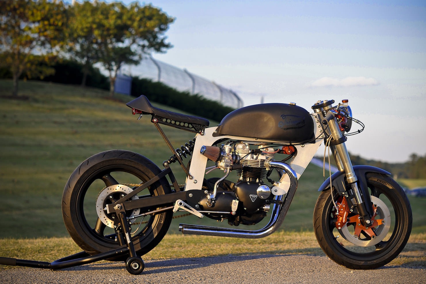 Bucephalus by Loaded Gun Customs Bucephalus Triumph Custom Motorcycle 10 740x493 Bucephalus by Loaded Gun Customs