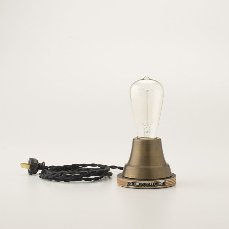 Brass Ion Lamp by Schoolhouse Electric  740x740 Brass Ion Lamp by Schoolhouse Electric 