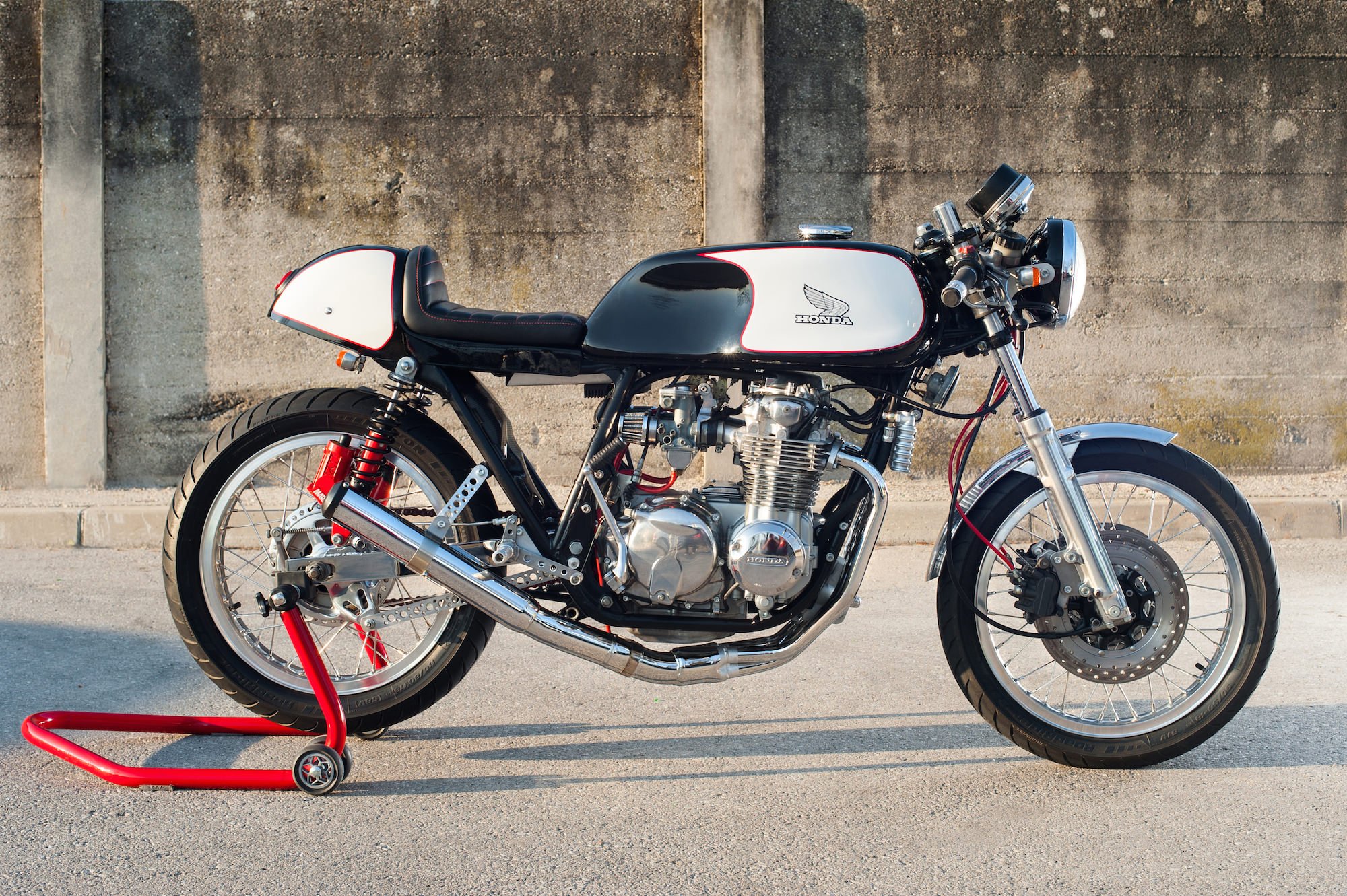 Honda cb 50 cafe racer #7