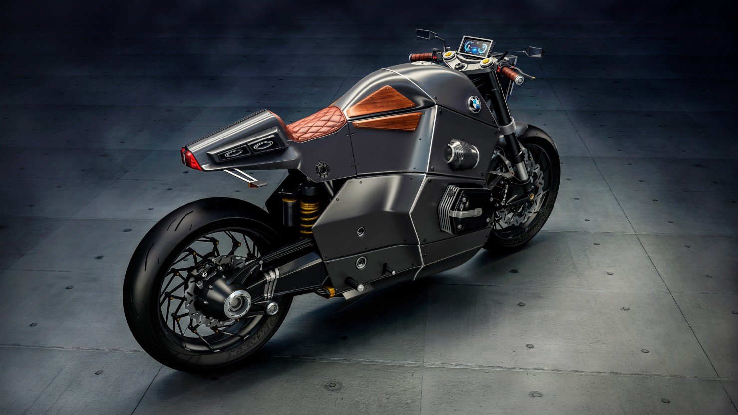 BMW Motorcycle Futuristic