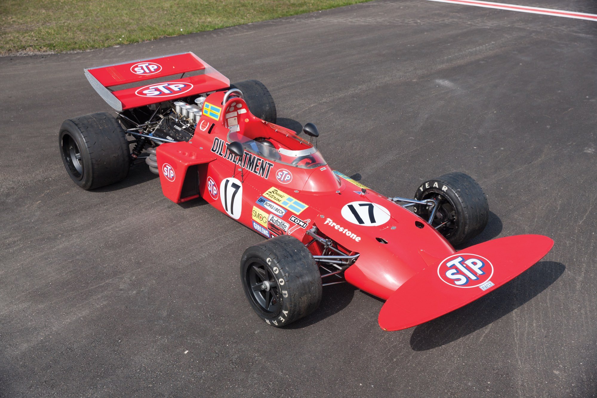Niki Lauda's March 711 Formula 1 Car Silodrome