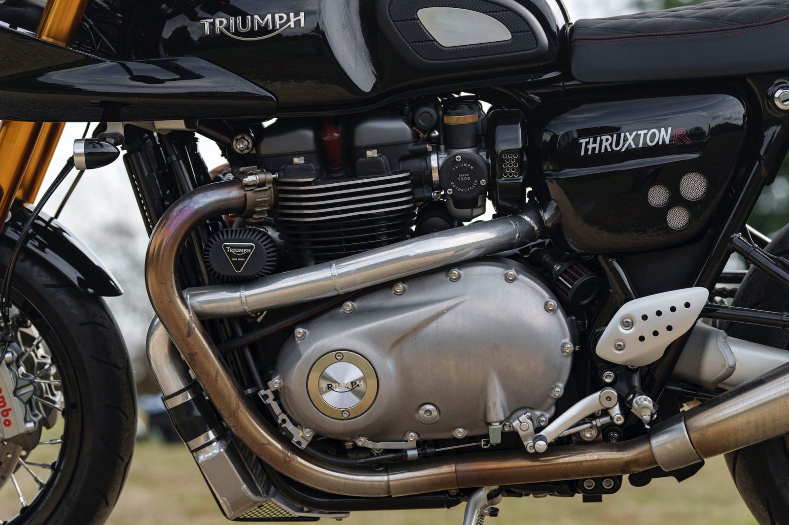 A Factory Built Supercharged Triumph Thruxton R 162 WHP