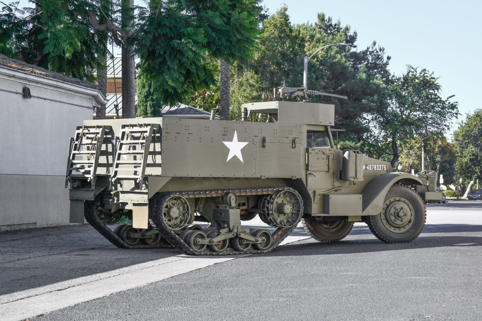 There S A White M Half Track From Wwii For Sale