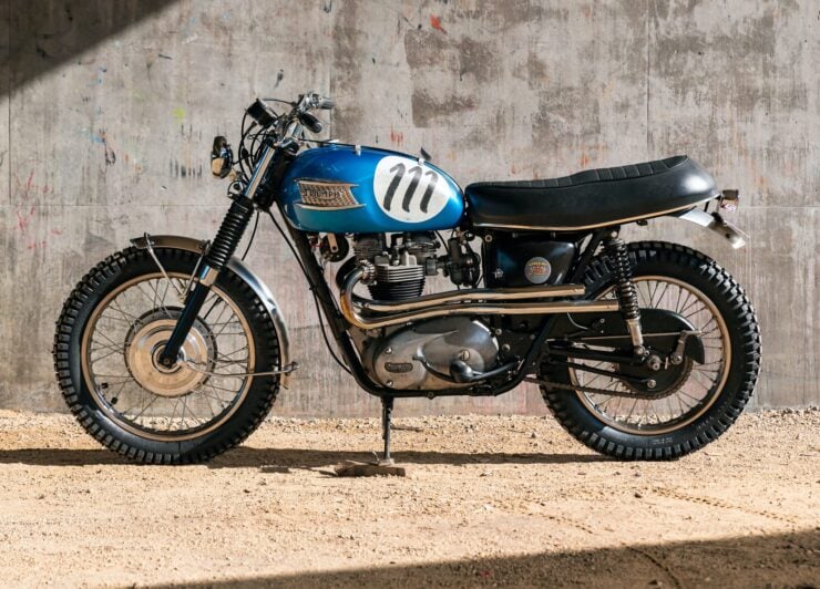 Desert Sled Perfection A Hand Built 1967 Triumph TR6 Trophy