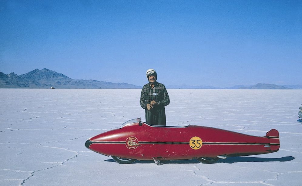 Burt Munro at Home