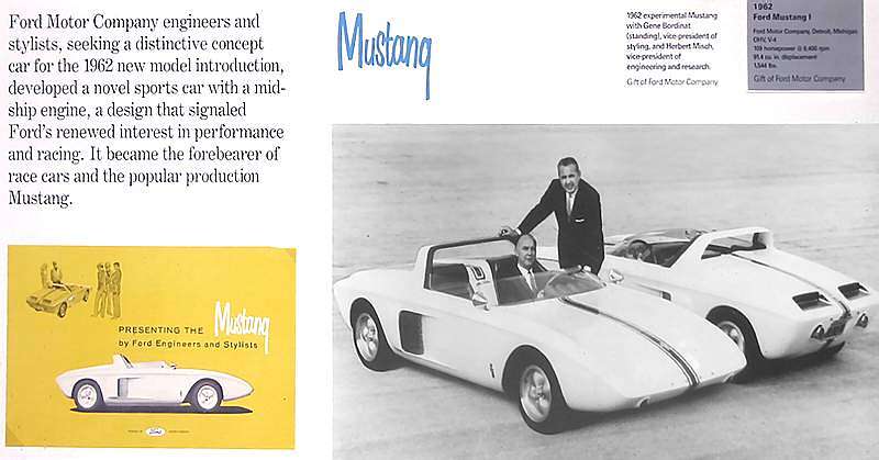 Mustang Prototype I Advertisement