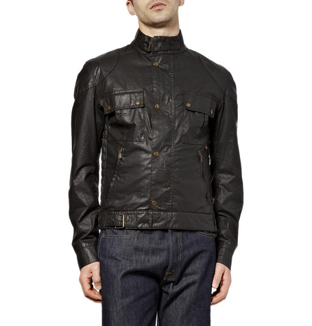 belstaff gangster jacket waxed cotton