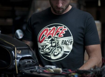 Café Racer Tee by Dime City Cycles