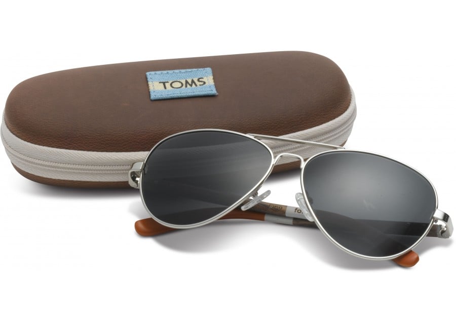 toms classic 301 aviator sunglasses