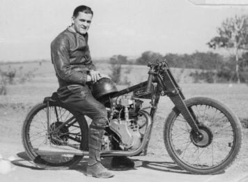 Tommy Jemison and the 100mph Velocette Record
