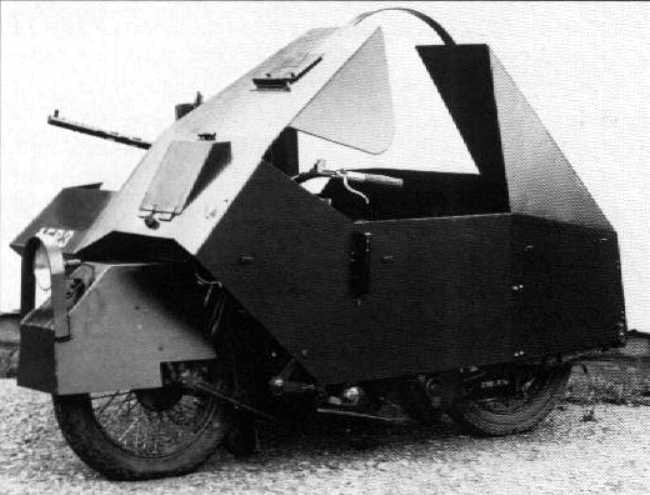 Armoured WW2 Harley-Davidson Motorcycle - (SILODROME)