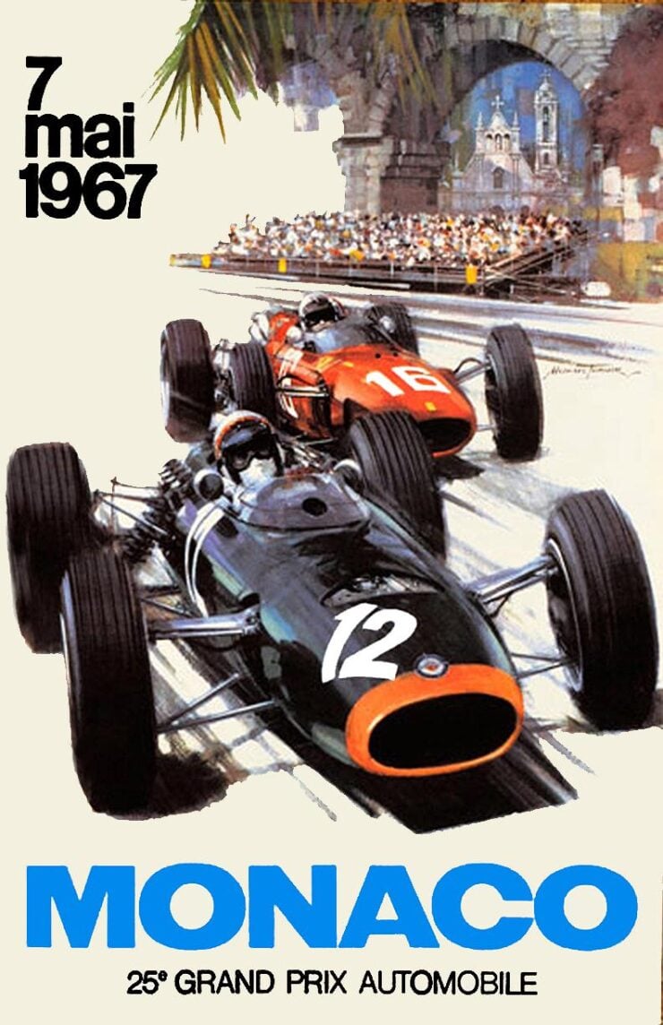 1967 Monaco F1 GP (SILODROME)