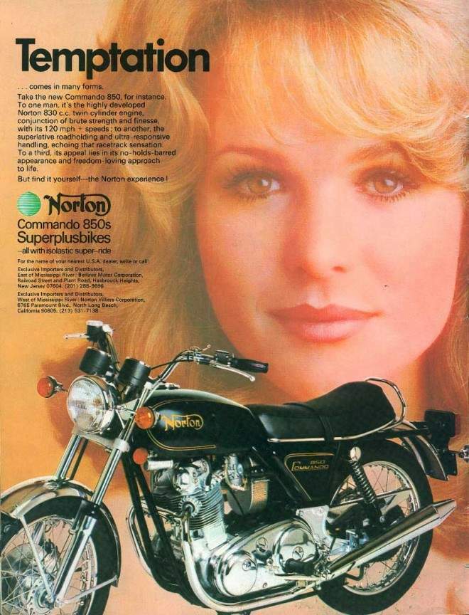 Norton Motorcycles Ads