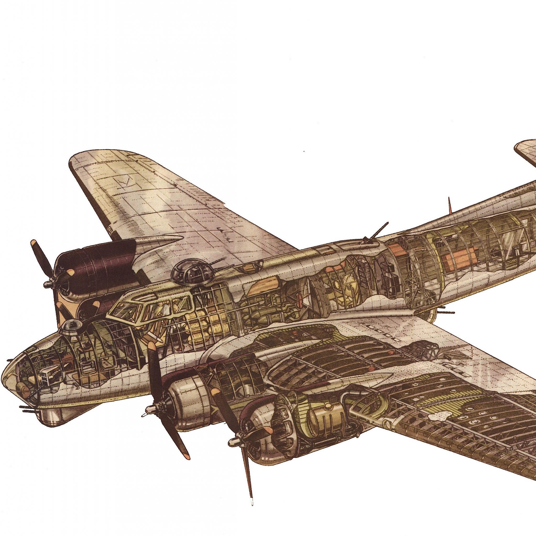 Boeing B 17 Flying Fortress Art