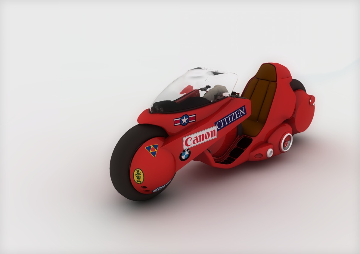 Akira Anime Motorcycle - Etsy