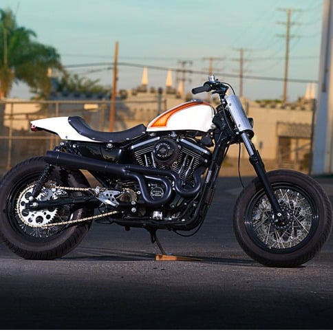 Custom Sportster By The Speed Merchant - (silodrome)