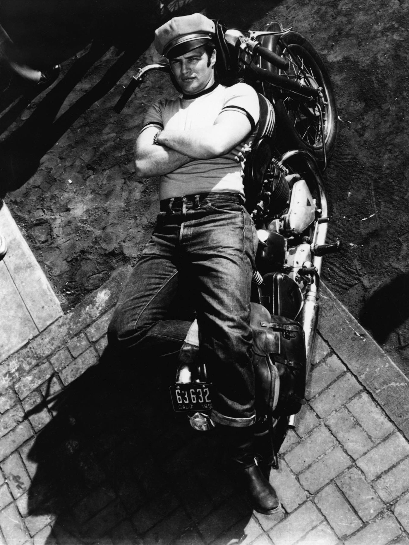 Marlon Brando The Wild One Motorcycle