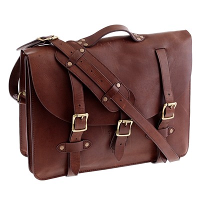 Montague Leather Satchel - SILODROME