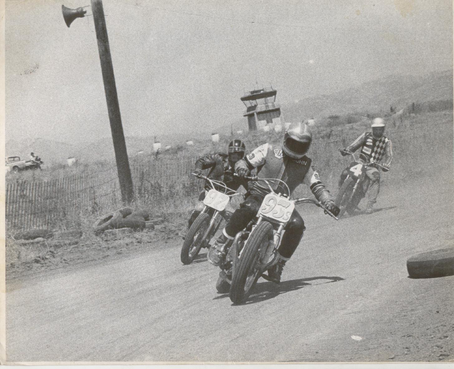 vintage harley flat tracker