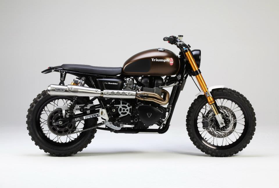 Tridays Triumph Scrambler - Silodrome