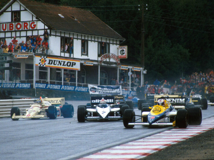 1985 Belgian Formula 1 Grand Prix Silodrome