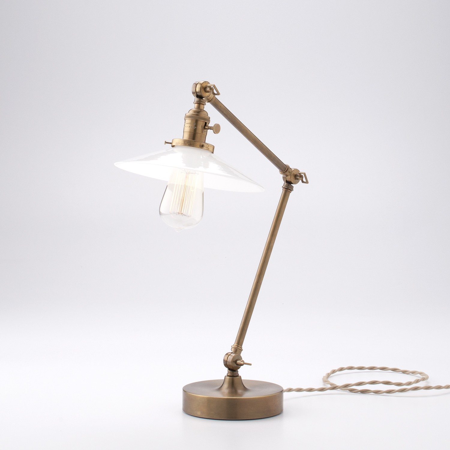 Schoolhouse electric store table lamp