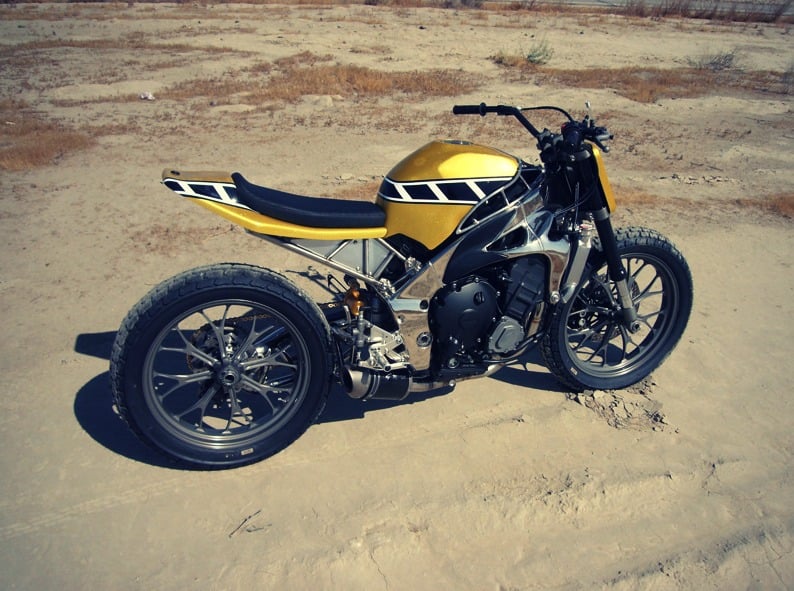 Yamaha R1 Flat Tracker By Greggs Customs