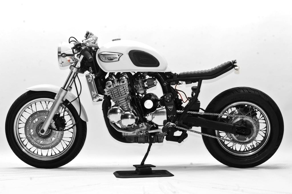 Triumph adventurer 2024 cafe racer