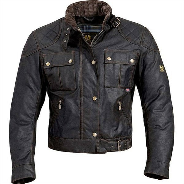 Belstaff mojave brooklands discount wax jacket antique beige