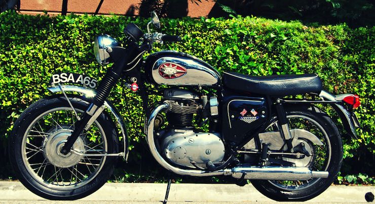 1969 BSA A65 Lightning Motorbike