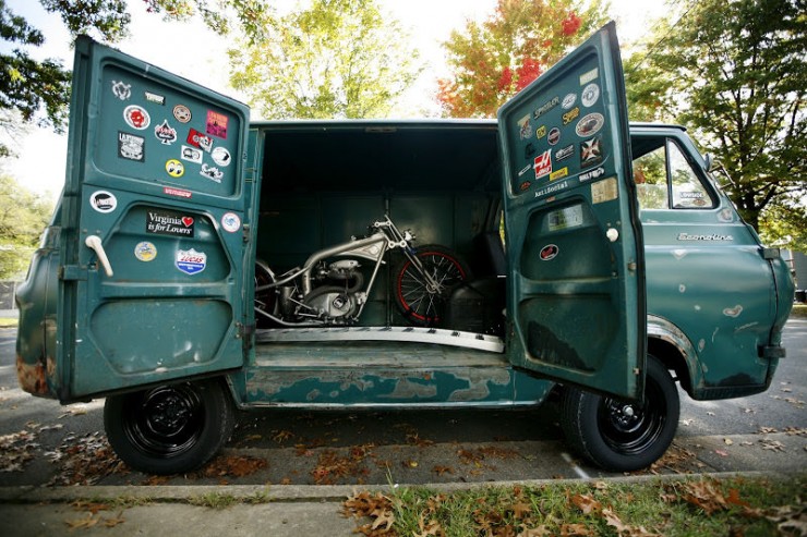 61 Ford panel vintage econoline van