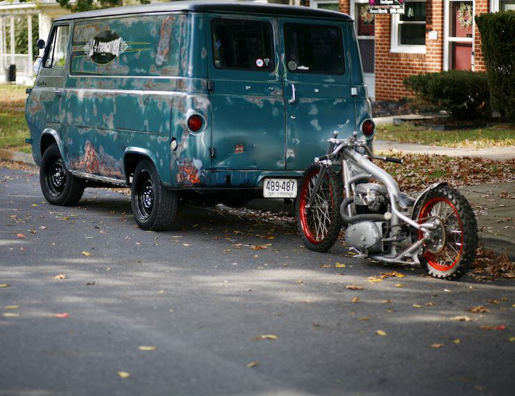 61 Ford panel vintage econoline van #5