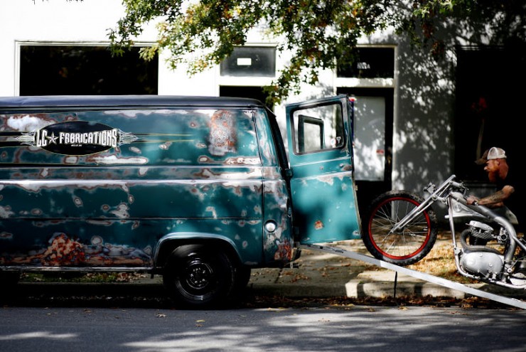 61 Ford panel vintage econoline van #8