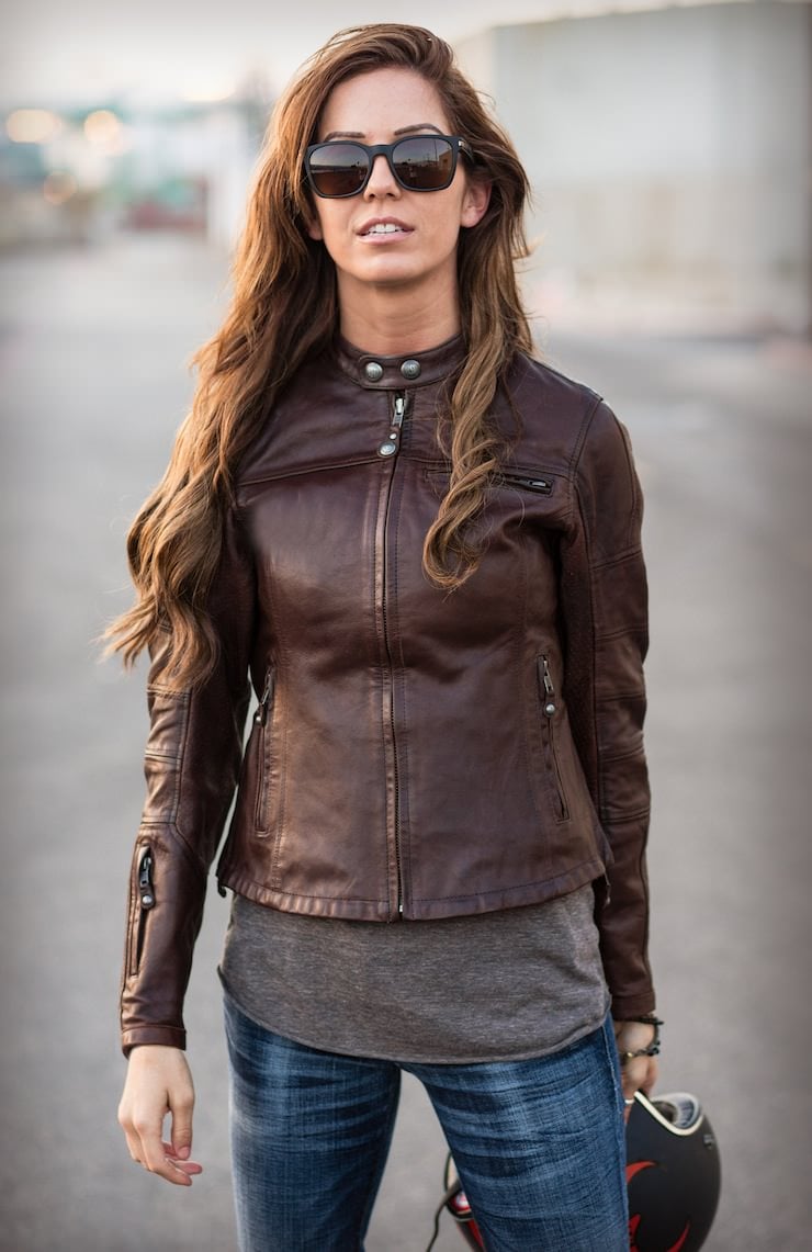 The Maven - A Classic Women's Motorcycle Jacket