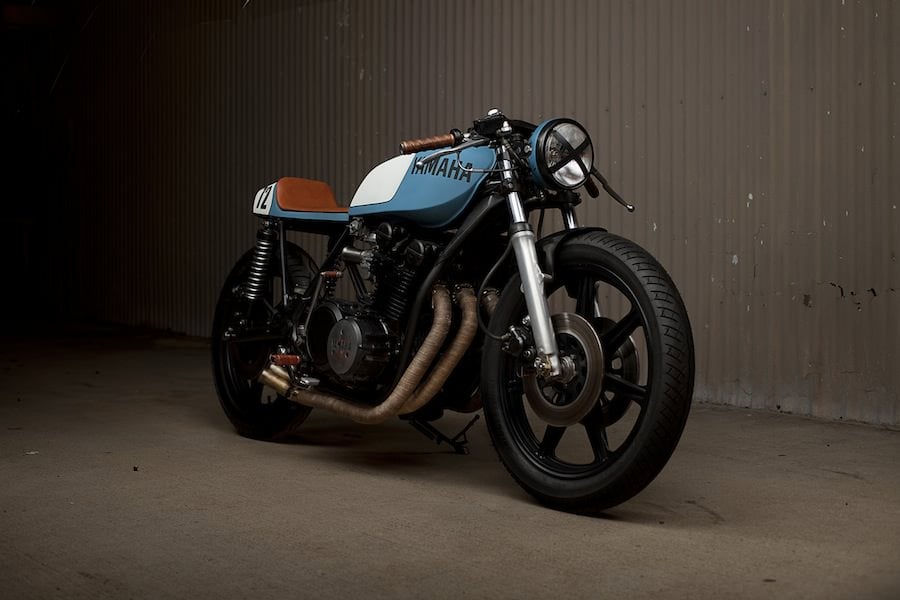 yamaha xs750 cafe racer